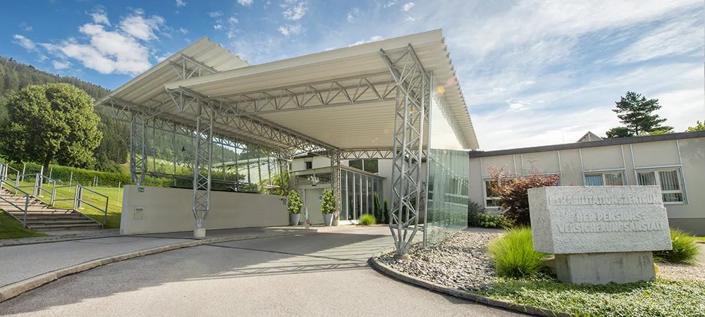 Außenansicht Reha-Zentrum Aflenz