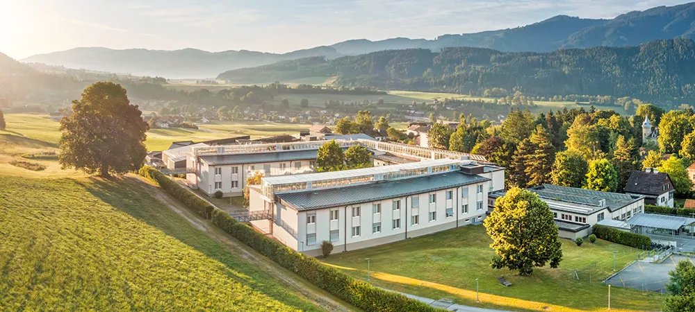 Außenansicht Reha-Zentrum Aflenz