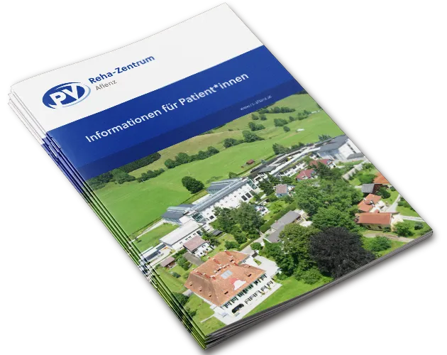 Titelbild Patientenbroschüre Reha-Zentrum Aflenz